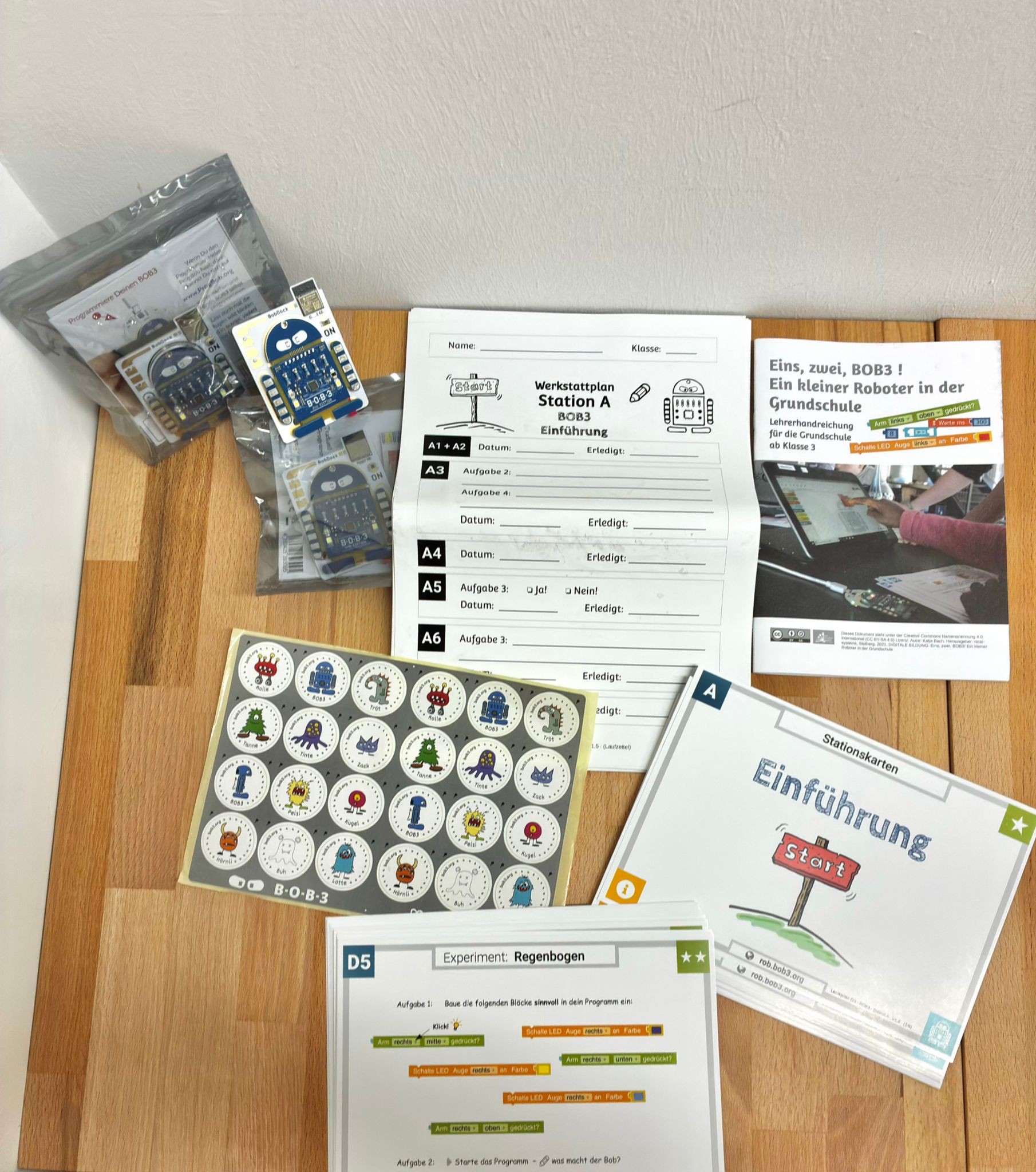 BOB3 - Intuitiv Robotik erleben und gestalten 